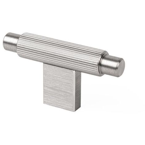 POMO ALUMINIO MODELO ARPA ACABADOS EFECTO INOX, LATON CEPILLADO, NEGRO CEPILLADO