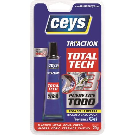 Adhesivo sellador tri-action 20 gr total tech xpress ceys