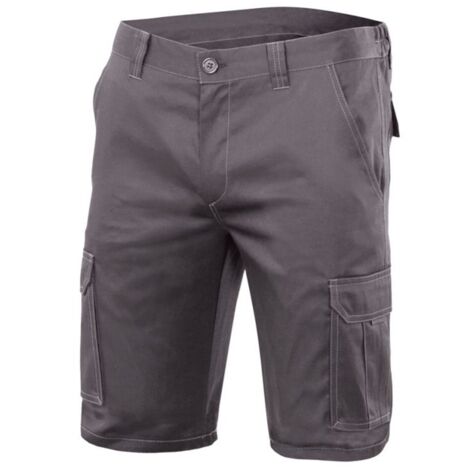 BERMUDA MULTIBOLSILLOS STRETCH GRIS TALLA 34-60 (1/5)