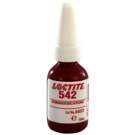 Sellador de roscas hidrÁulica/neumÁtica loctite 542-50ml