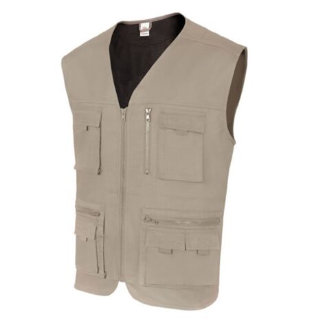 CHALECO MULTIBOLSILLOS CARPINTERO TALLA S-XXL (1/4)