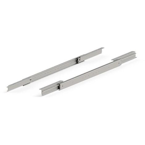 GUIA MESA EXTENSIBLE BASIC H37 800mm BIDI SIN FRENO 1 TABLERO X 600mm. CARGA 60KG.