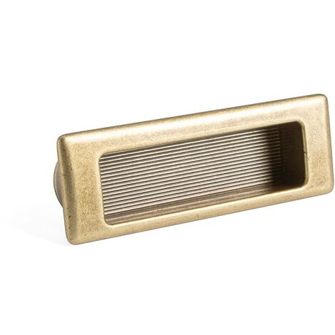 tirador embutir zmk casto rect 90x30 antica firenze p/posicion horizontal/vertical.