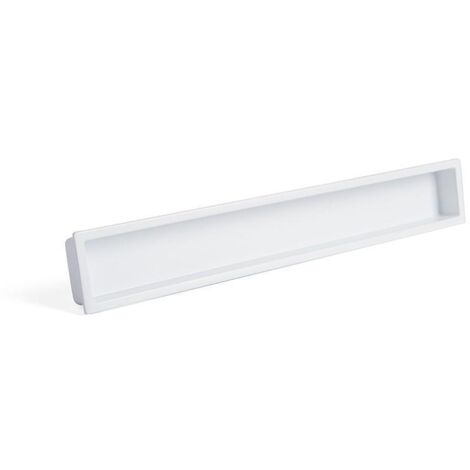 VIEFE tirador embutido cubic. zamak - viefe acabado blanco mate
