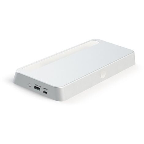 lampara 9led con sensor pir 1w bateria 150x65xh14. recargable. no incluye pilas. (1/3)