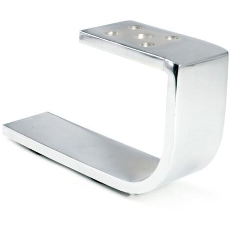 Q&ampQ pata metal nimia h110 l200 cromo , La pata Nimia para sofás o muebles está fabricada en metal resistente y tiene un acabado en cromo y una altura de 110