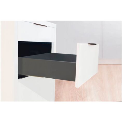 cajón qube extracción total blanco medida cajón 350 altura cajón h120 (1/5)
