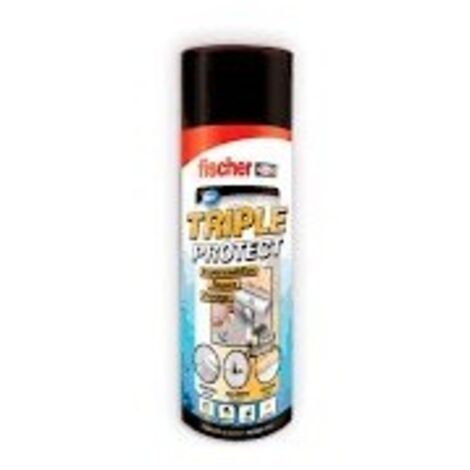 Spray caucho impermeabilizante negro no mas agua 500ml 535747 fischer