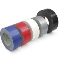 ATASA cinta americana plastica 50mmx25m rojo , CINTA AMERICANA Cinta con tejido plastificadoAncho: 50mmColor: rojoMetros: 25Cinta multiuso