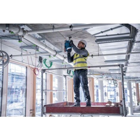 Bosch Professional GBH 18V-22 (L) Akku-Bohrhammer SDS-Plus (+GDE 18V-12) (0611924004)