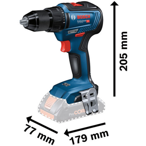 Bosch Professional GSR 18V-55 (L) Akku-Bohrschrauber 2x5,0 Ah (06019H520A)
