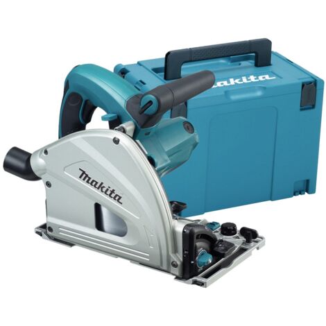 MAKITA Tauchsäge - SP6000J1 - 1300 W, 165 mm, mit 1400 mm Führungsschiene, im MAKPAC Koffer