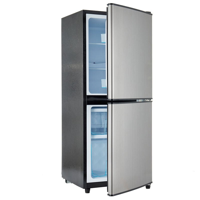 COSTWAY Mini Frigo Mini Réfrigérateur 46L à 2 Etagères 7 Niveaux