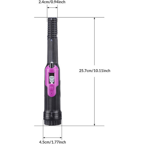 Dewinner Détecteur de métaux, entièrement étanche, pointeur de recherche à  360°, haute précision - pour chasse au trésor, pour adultes et enfants :  : Jardin