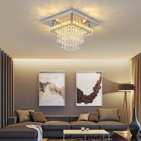 Salon moderne de forme ronde lampe LED Nouvelle chambre de luxe à