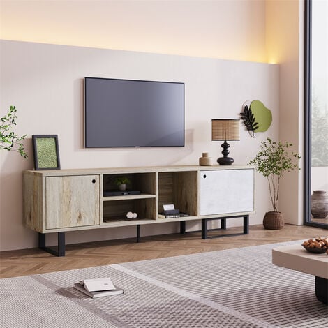 Meuble tv design industriel 8 tiroirs meuble industriel sur mesure
