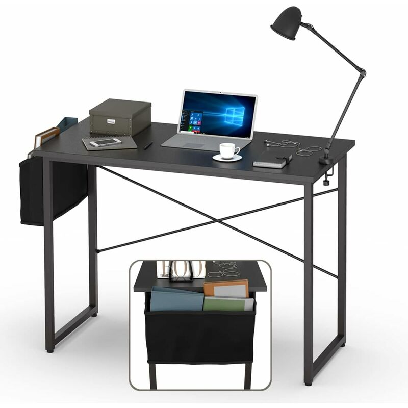 Giantex bureau d'ordinateur, bureau d'ecriture avec tiroir de