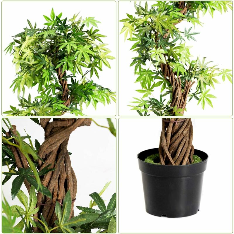 Generic Plante artificielle arbre décoration d'intérieur 108cm pot