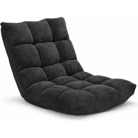 Coussin de fauteuil carré gris anthracite fixation nouette - Pouf et coussin  d'extérieur - Mobilier de jardin - Jardin et Plein air