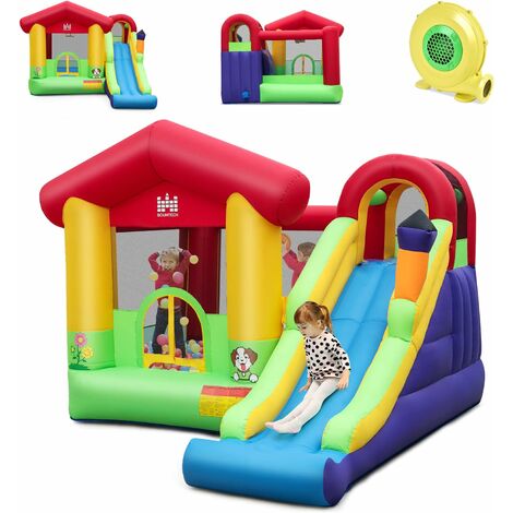 Château gonflable Kids - Château gonflable 5 en 1 pour enfants de 3 à 10  ans - Château