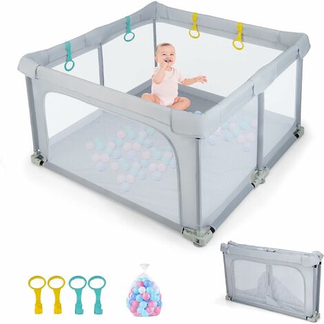 Parc de jeux bébé avec fond réglable de WeBaby, livraison offerte