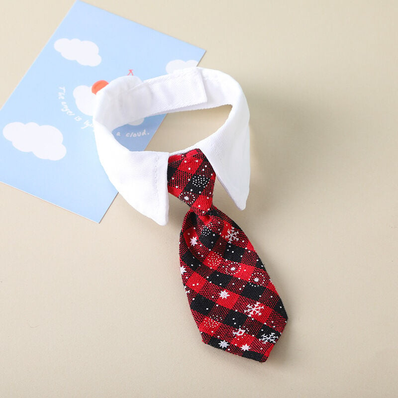 Cravate pour animaux de compagnie, vente en gros, couleur rouge