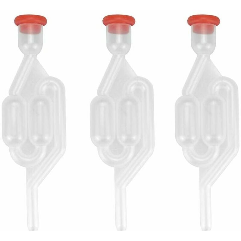 Bonde De Fermentation, 6 Pièces Barboteur Fermentation 10mm SAS De