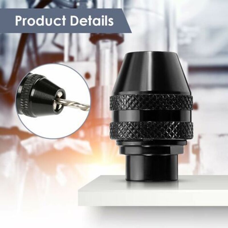 Mandrin Autoserrant 2 Pièces Pour Dremel – Diamètre 0.8-3.2mm, Compatible 3000/4000/7700