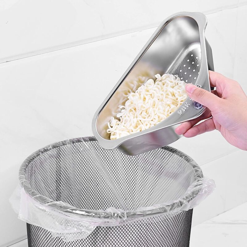 Panier Filtrant pour Évier de Cuisine,Passoire Égouttoir De Cuisine - Filtre À Déchets Maille Fine pour Lavage Fruits Légumes Restaurant