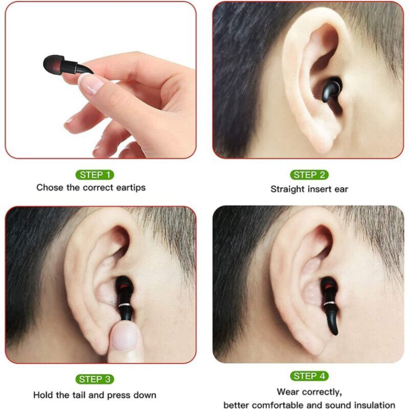 Bouchons D'oreille Antibruit Pour Le Sommeil - Bouchons D'oreille Antibruit,  Bouchons D'oreille En Silicone Super Doux
