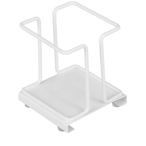 Porte-gobelet jetable de bureau domestique, boîte de rangement de compartiment de thé de lait de sucre de café, boîte de rangement de sachet de thé de barre(blanc) (1/4)