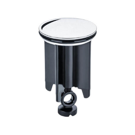 Premium Bonde de lavabo chromée de 40mm – pour Salle de Bain - Bouchon d'évier Universel pour lavabo et Bidet - Réglable en Hauteur, Inoxydable et Anti-calcaire - Qui va Parfaitement (1/5)