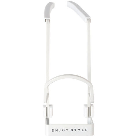 Évier Boîte Porte-Éponge Petite Cuisine Salle De Bains Boîte De Rangement En Métal Robinet Rack Douche Plateau(blanc) (1/5)