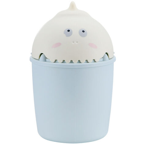 Poubelle Dinosaure Healifty - Verte, Rigolote Et Pratique Pour Salle De Bain, Chambre Ou Bureau - Déco Utile 30x22x16 Cm