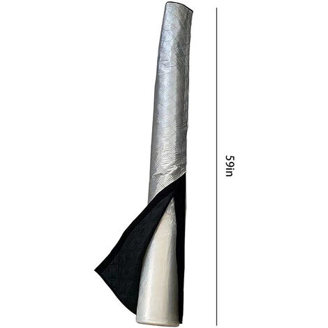Housse Isolante Pour Tuyau De Climatiseur Portable - Universelle 12,7 Cm / 15,2 Cm, Facile à Poser - 4