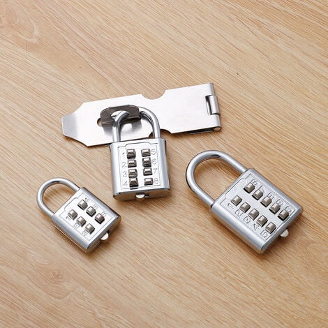 Cadenas à combinaison numérique à 3 chiffres préréglé Master Lock