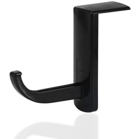 Accessoires pour écouteurs Support pour casque Support universel pour casque Moniteur d'ordinateur Support mural pour casque 5pcs(noir) (1/5)
