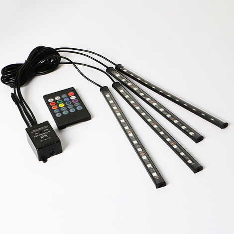 Lampe Voiture Intérieur LED Voiture Interieur, Auto Gadgets Lumineuse à LED de Voiture Contrôle APP, Accessoire Voiture Cadeau pour Homme Femme Car Accessories（prise USB） (1/5)