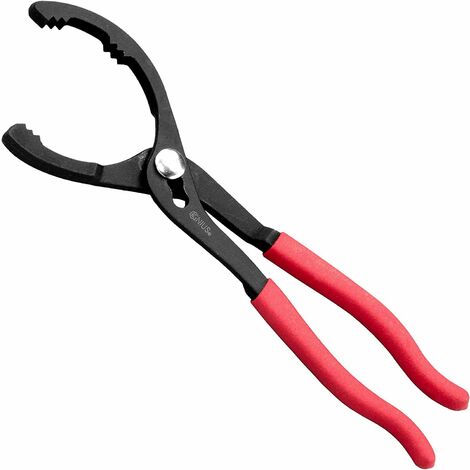 CENWOTL Pince à Filtre à Huile Réglable 25,4 Cm - Outil De Retrait Robuste Pour Filtres 50-106 Mm