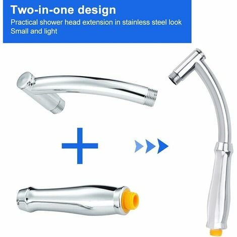 BRIGHT SHOWERS Rallonge De Bras De Douche Pour Pommeau De Douche Effet Pluie Et Main Bras Dextension De Pommeau De Douche De 4 Pouces Rallon~p128111290