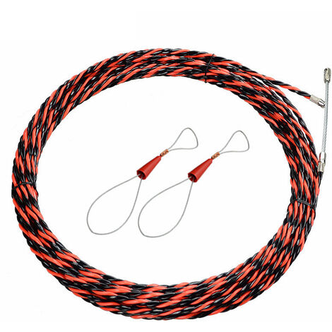 Aiguille Electricien Tire Fil Electrique Diamètre Aiguille Tire Fil, rétractable d'installation pour tire Cable et rallonge(20M ) (1/5)