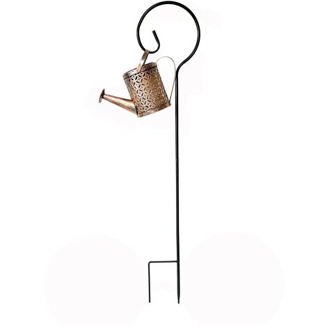 Guirlande lumineuse LED solaire Arrosoir Décoration de jardin Arrosoir Porte-bouteille (1/4)