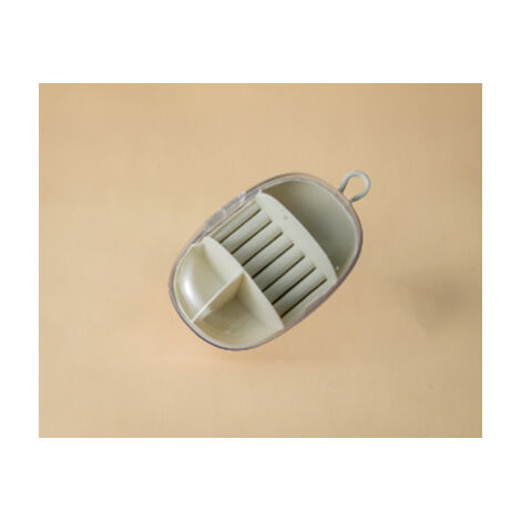 Boîte de rangement de bijoux Boîte de porte-bijoux Bijoux de voyage(Blanc) (1/5)