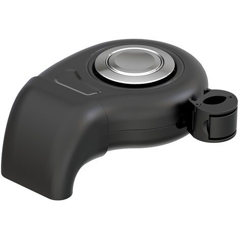 Ventilateur de voiture portable à économie d'énergie de sécurité, ventilateur de voiture rotatif à 360 degrés(Noir) (1/4)