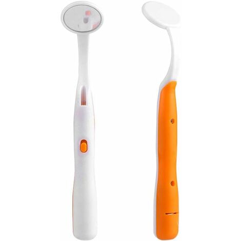 Miroir Dentaire Avec Poignée - Instrument D'examen Buccal En Acier Inoxydable, Qualité Professionnelle, Garantie 1 An