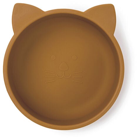 Plateau De Nourriture Silicone Bébé Assiette Tapis Ventouse Antidérapant  Étanche Pliant Enfant Table De Dîner Ensemble (Gris) 