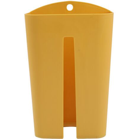 Distributeur de sacs poubelles, boîte de rangement murale en plastique, organisateur de sacs poubelles, boîte de collecte, boîte domestique (1/5)