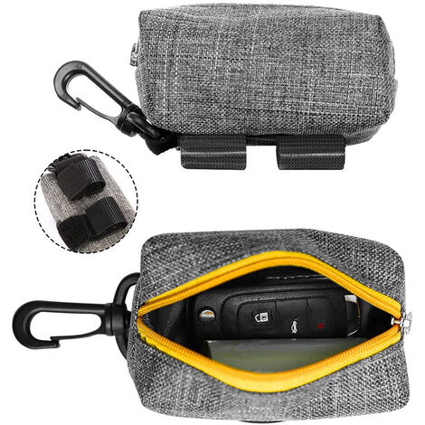 Ceinture SPIbelt Course à Pied - Fermeture éclair - Taille Ajustable - Noir