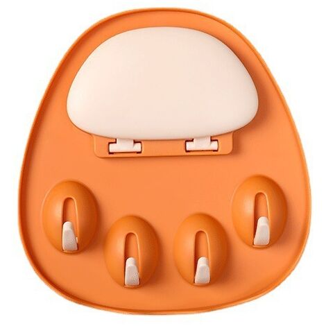 Organisateur de support de couvercle de casserole-support de couvercle de casserole, clés, crochets à serviettes pour armoires, casseroles de cuisson, cuisine, ustensiles de cuisine (1/5)