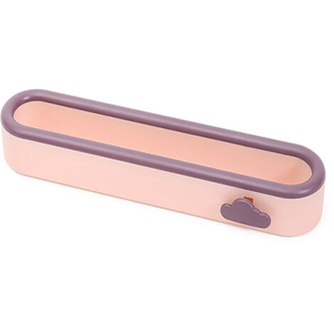 Étagère à chaussures murale, 1 pièce, porte-serviettes, sans perçage, chambre à coucher, salle de bain, armoire à chaussures de remplacement(rose) (1/5)